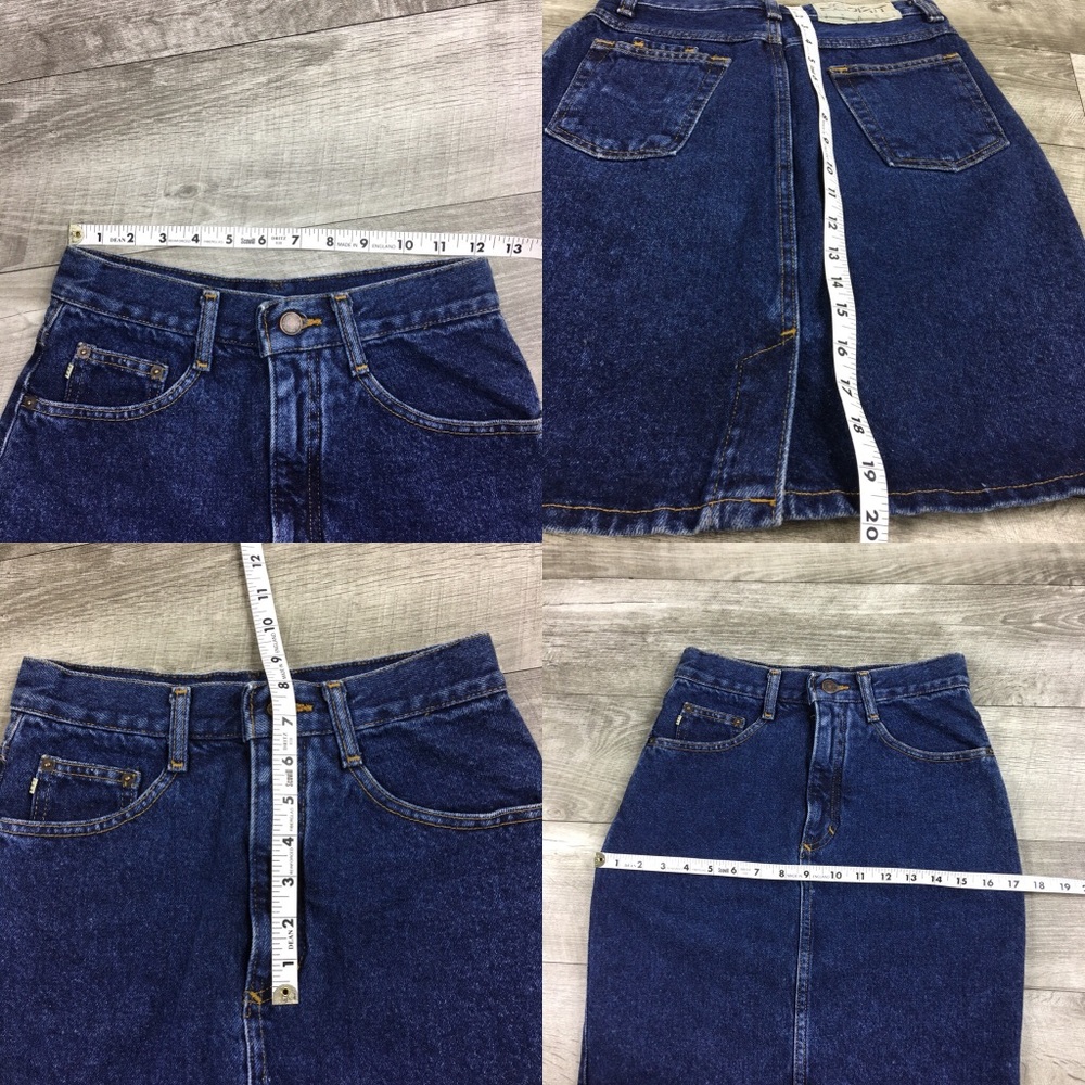 ⚡️Vintage ⚡️ESPRIT High Waisted Denim Skirt. - Picture 5 of 8